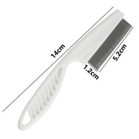 Home Pet Animal Care Protect Flea Comb for Cat Dog Pet Stainless Steel Comfort Flea Hair  Comb