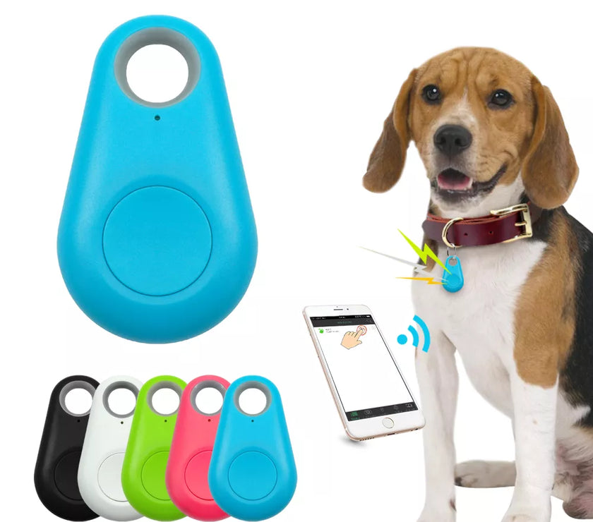 Pet Smart GPS Tracker Mini Anti-Lost Waterproof Bluetooth Locator Tracer For Pet Dog Cat Kids Car Wallet Key Collar Accessories