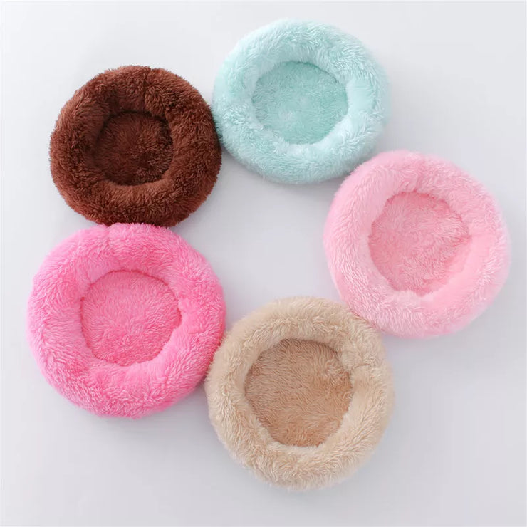 Pure Color Hamster Nest Pad Velvet Worm Pet Cushion Hedgehog Chinchilla Rabbit For Rodent Guinea Soft Comfortable Pet Supplies