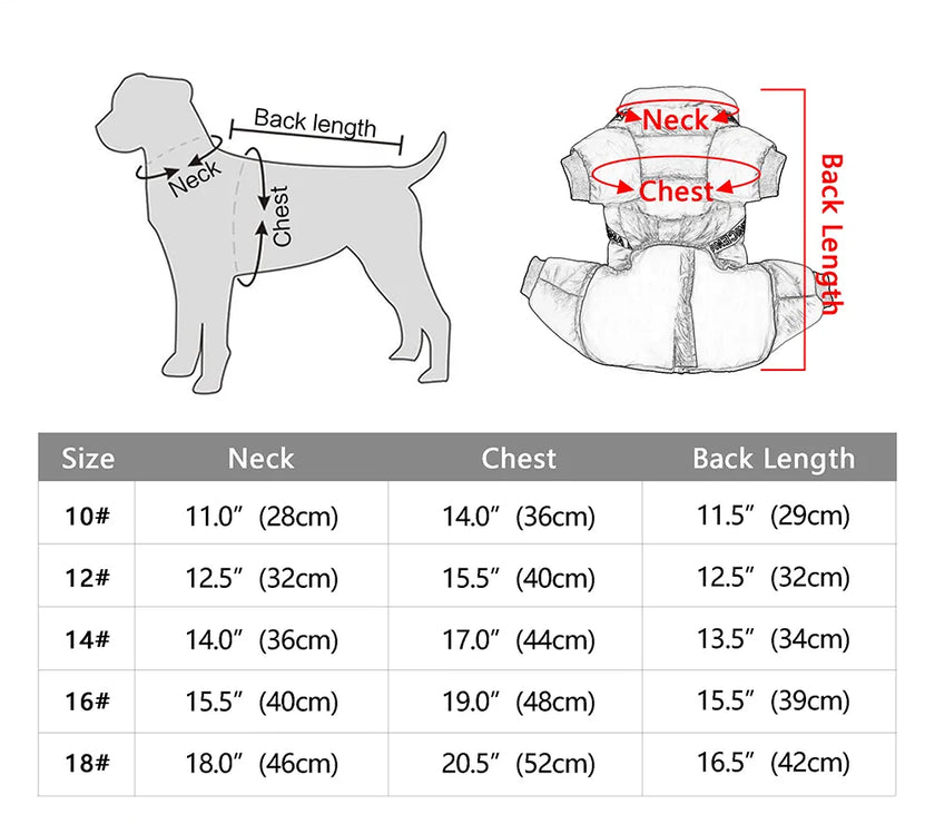 Winter Dog Clothes Super Warm Pet Dog Jacket Coat With Harness Waterproof Puppy Clothing Hoodies For Small Medium Dogs Outfit