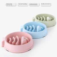 Pet Slow Eating Feeder Fish Bone Shape Dog Bowl Dog Feeding Food Bowls Bloat Stop Healthy Interactive Puppy Food Plate Dishes