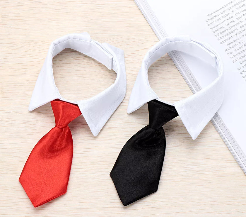 Hot Sale Cute Cotton Adjustable Dog Necktie Dog Cat Grooming Formal Tie Comfortable Dog Suit Tuxedo Bow Ties Pet Accessories