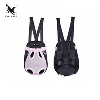 TAILUP Luxury Backpacks Carrying Small Pet Double Shoulder Dog Carrier Bag Cat Puppies Travel Backpack