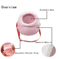 NEW Small Pet Carrier Rabbit Cage Hamster Chinchilla Travel Warm Bags Guinea Pig Carry Pouch Bag Breathable Pet Cage Rat Leash