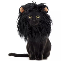 Kitten Halloween Cosplay Costume Wear Headgear Cute Pets Clothing Headdress Products Pet Dog Cat Lovely Lion Headdress