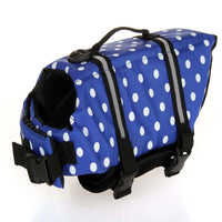 Dog Life Vest Summer Printed Pet Life Jacket Dog Safety Clothes Dogs Swimwear Pets Safety Swimming Suit