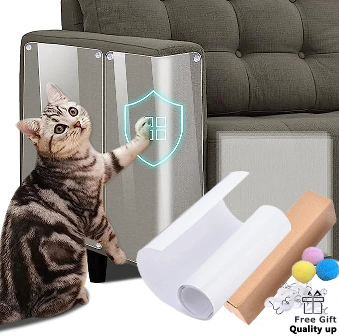 Furniture Protectors for Cats Scraper Cat Scratching Post Durable Sticker Training Tape Anti Pet Scratch Paw Pads for Couch Sofa