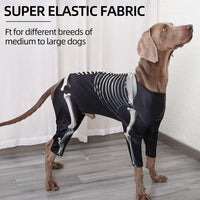 Halloween Dog Clothes Funny Big Dog Skeleton Costumes Halloween Pet Cat Cosplay Costumes Puppy Jacket Clothes Pet Party Clothing