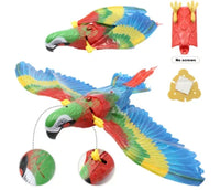 Realistic Flying Bird Cat Toy - Electric & Interactive