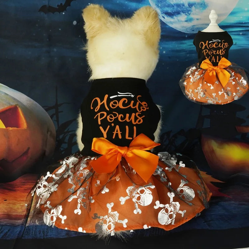 Pumpkin Patch Pup: Festive Halloween Outfits