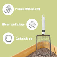 Sturdy and Efficient Pet Litter Scoop