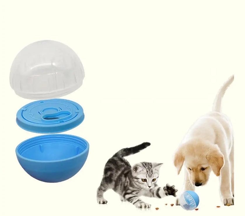 Pet Interactive Dog Cat Leakage Food Balls Adjustable Anti Choke Slow Feeder Treat Dispenser Iq Training Educational Toy