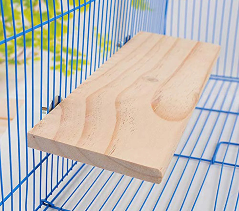 Pet Wood Stand Platform Hamster Guinea Pig Toys Paw Grinding Gerbils Springboard Pet Jumping Board Home Supplies