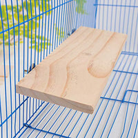 Pet Wood Stand Platform Hamster Guinea Pig Toys Paw Grinding Gerbils Springboard Pet Jumping Board Home Supplies