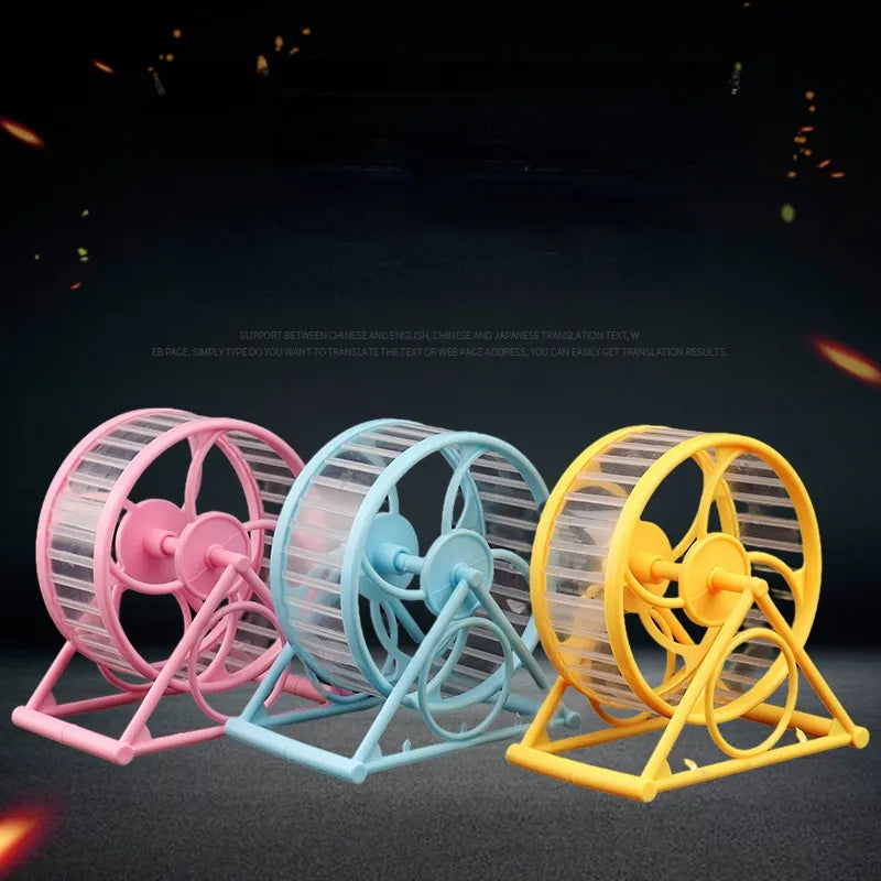 Hamster Wheel Large Pet Jogging Hamster Sports Running Wheel Hamster Cage Accessories Toys Small Animals Exercise Pet Supplies