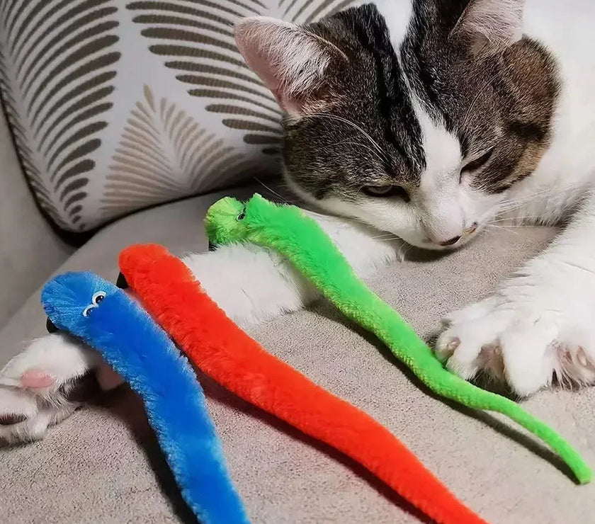 Cat Feather Toy with Bell - Interactive & Stimulating