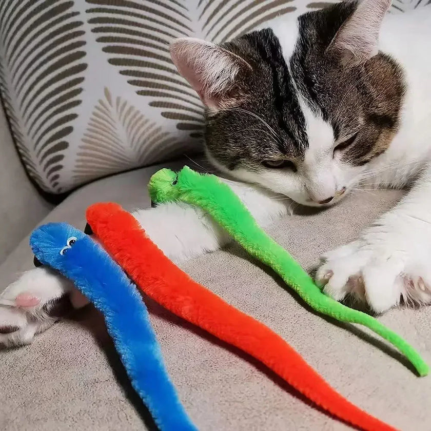 Cat Feather Toy with Bell - Interactive & Stimulating