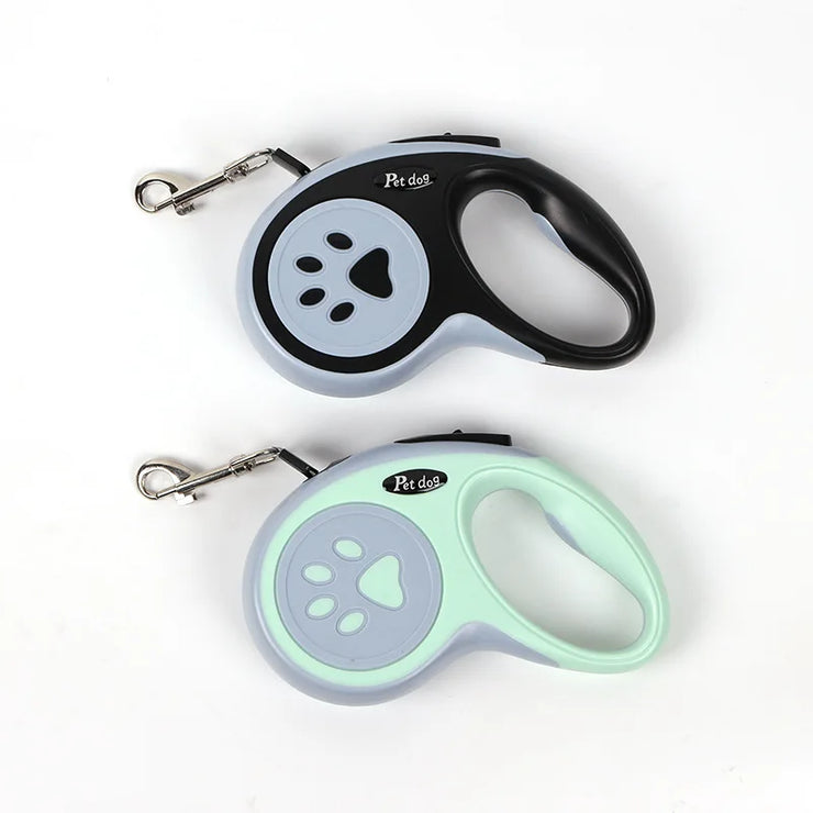 3-in-1 Retractable Leash (5m) | Auto-Lock, Cats & Small Dogs