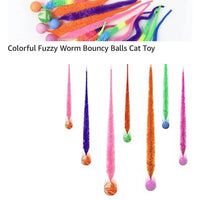 Interactive Cat Toy - Bouncing Ball, Tickle, Catnip