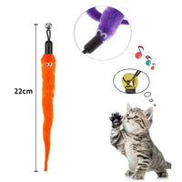 Cat Feather Toy with Bell - Interactive & Stimulating