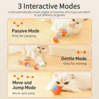 ROJECO Interactive Cat Toy - Automatic Rolling Ball