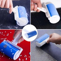 Reusable Washable Roller Dust Cleaner Lint Sticking Roller for Clothes Pet Hair Cleaning Household Dust Wiper Tools