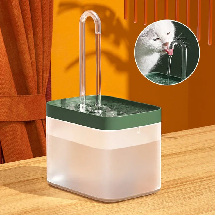 Smart Cat & Dog Fountain with Burnout Protection