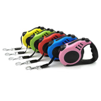 3-in-1 Retractable Leash (5m) | Auto-Lock, All Dog Sizes