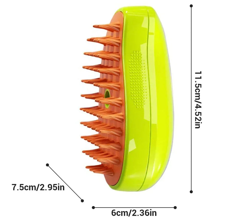 3-in-1 Steam Grooming Brush