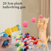 Interactive Cat Toy Gun Set