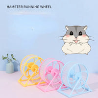 Hamster Wheel Large Pet Jogging Hamster Sports Running Wheel Hamster Cage Accessories Toys Small Animals Exercise Pet Supplies