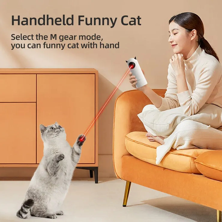 ROJECO Interactive Laser Cat Toy - Automatic & Smart