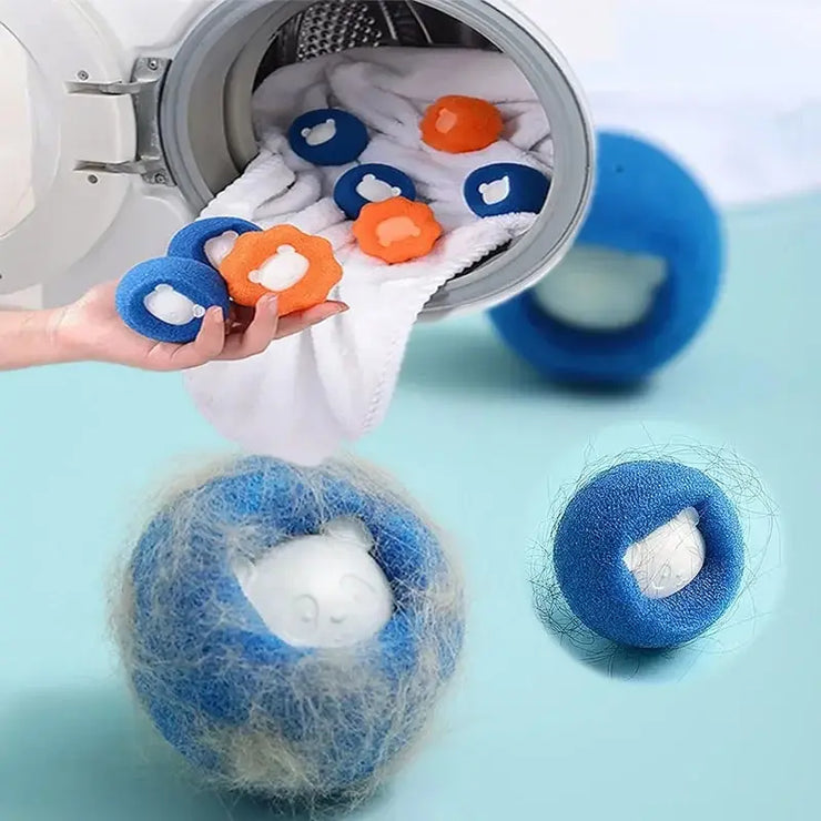 Lint-Free Laundry: Reusable Pet Hair Remover Ball