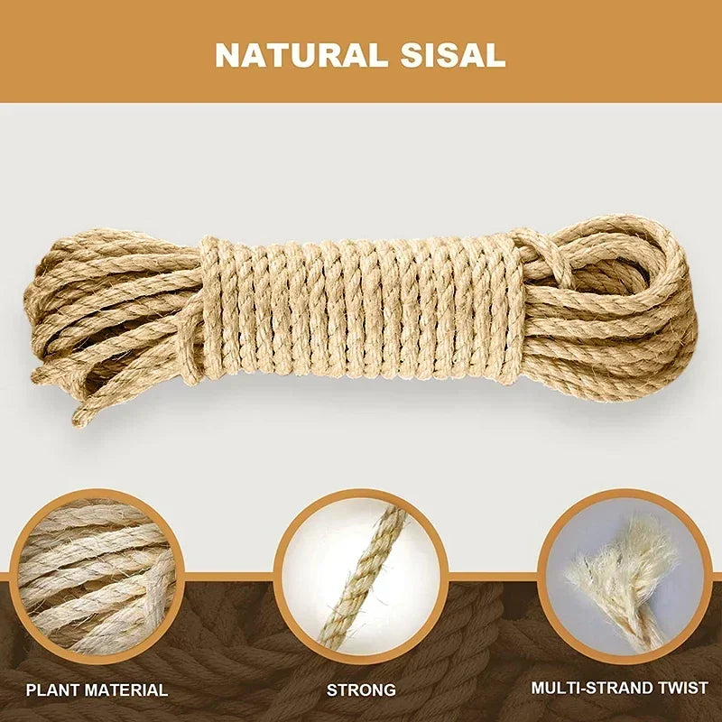 Interactive Cat Scratching Post - Sisal Rope