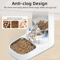 ROJECO Smart WiFi Cat Feeder - Remote Control, Automatic