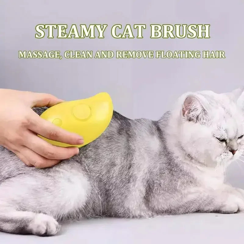 3-in-1 Steam Grooming Brush