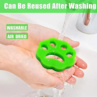 Catch Those Fuzzy Critters! Reusable Pet Hair Remover for Laundry (Works in Washer & Dryer).