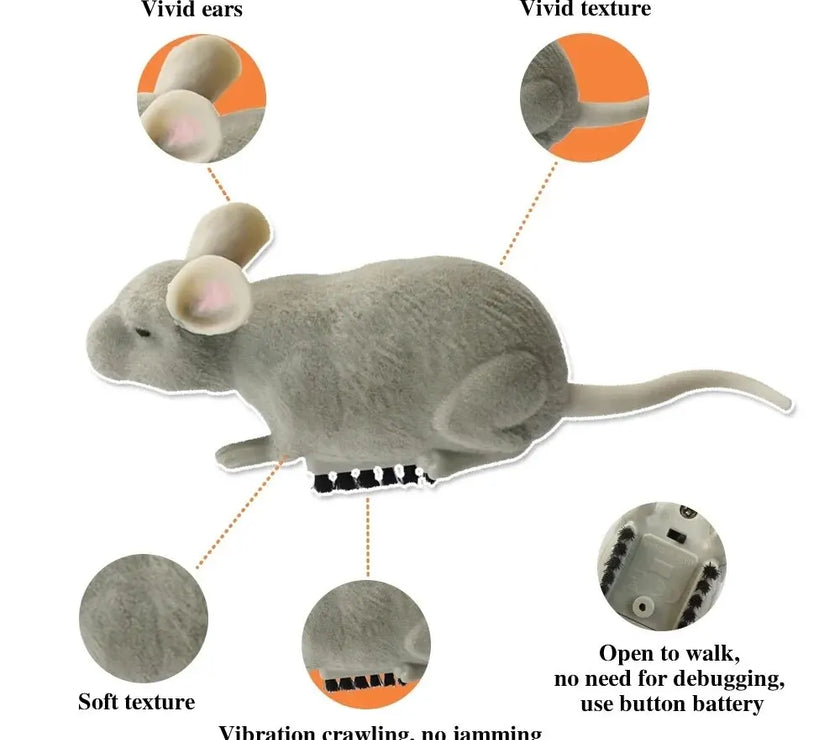 Robotic Mouse Cat Toy