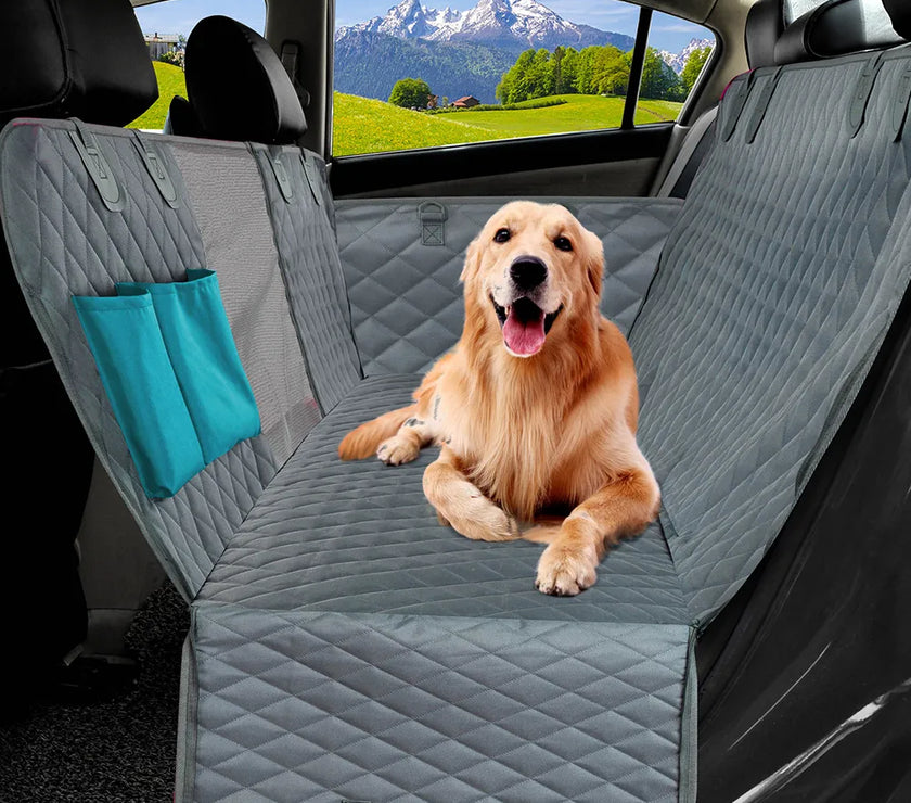 PETRAVEL Dog Car Seat Cover Waterproof Pet Travel Dog Carrier Hammock Car Rear Back Seat Protector Mat Safety Carrier For Dogs