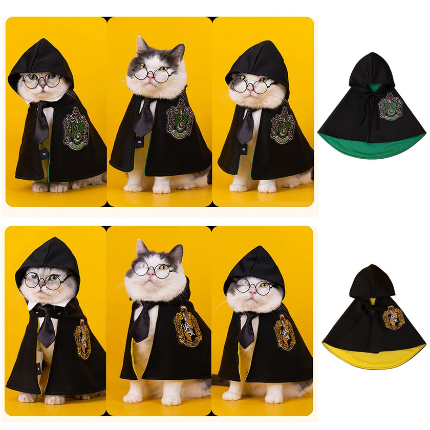 Witchy Ways: Halloween Pet Capes