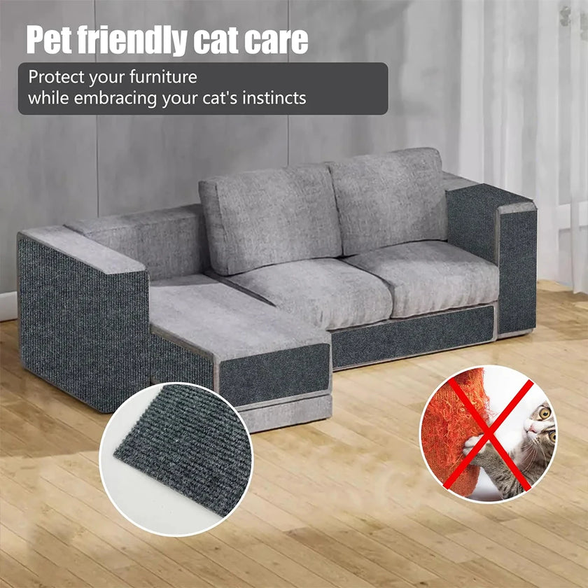 Cat Scratch Mat - Self-Adhesive, Furniture Protector