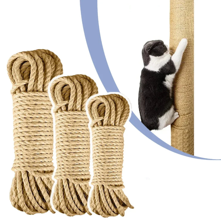 Interactive Cat Scratching Post - Sisal Rope