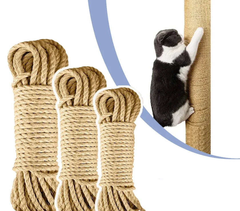 Interactive Cat Scratching Post - Sisal Rope