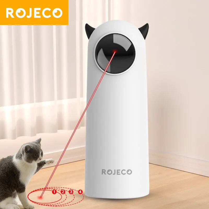 ROJECO Interactive Laser Cat Toy - Automatic & Smart