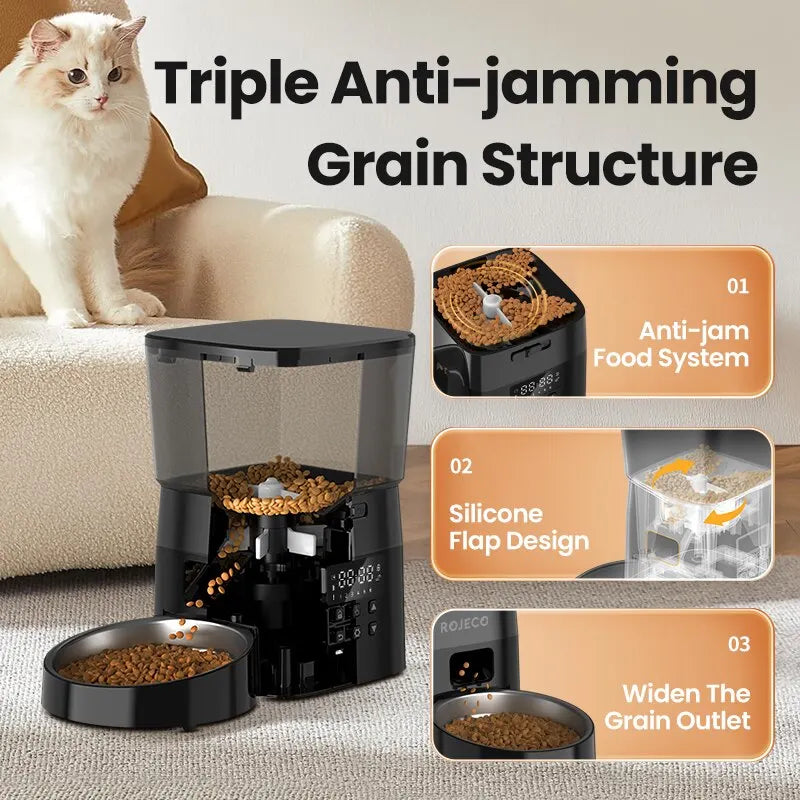 Pet Food Dispenser with WiFi Connectivity