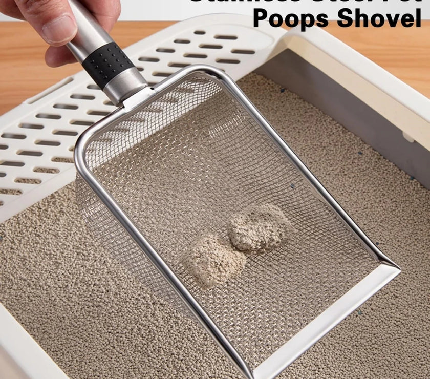 Sturdy and Efficient Pet Litter Scoop