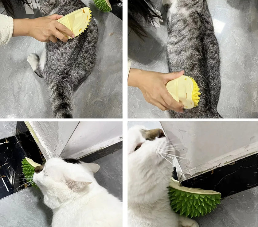 Pawsitively Pampering Cat Scratcher Massager