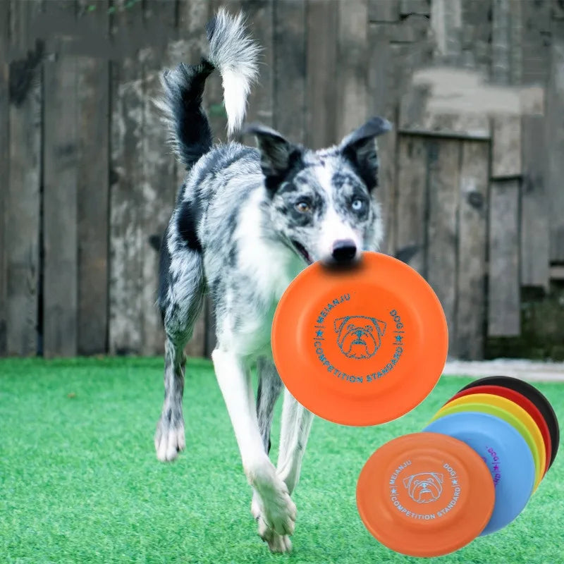 Durable Dog Frisbee (Fetch & Chew) | Flying Disc Toy (1 Pc)