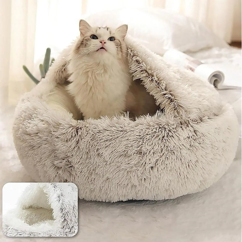 Cozy Cat & Dog Bed - Warm & Comfortable