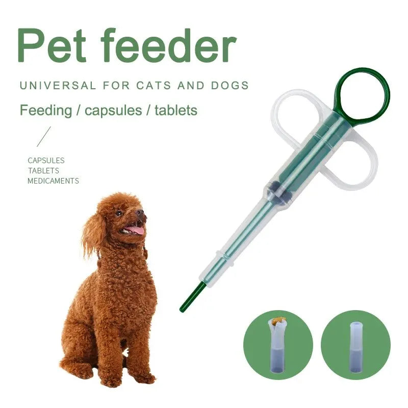 Pet Medication Feeder - Silicone, Reusable, Safe